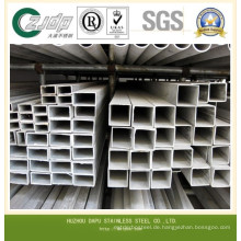 ASTM 304 Edelstahl nahtlose quadratische Stahlrohr